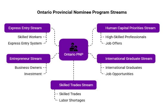 Types of Ontario PNP
