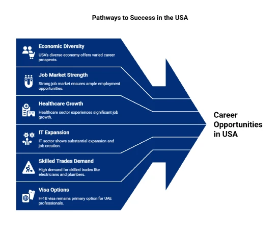 USA Job Outlook for UAE Professionals